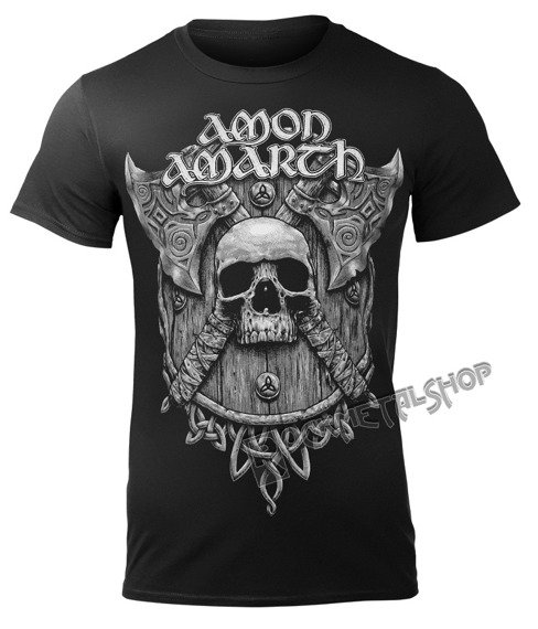 koszulka AMON AMARTH - GREY SKULL