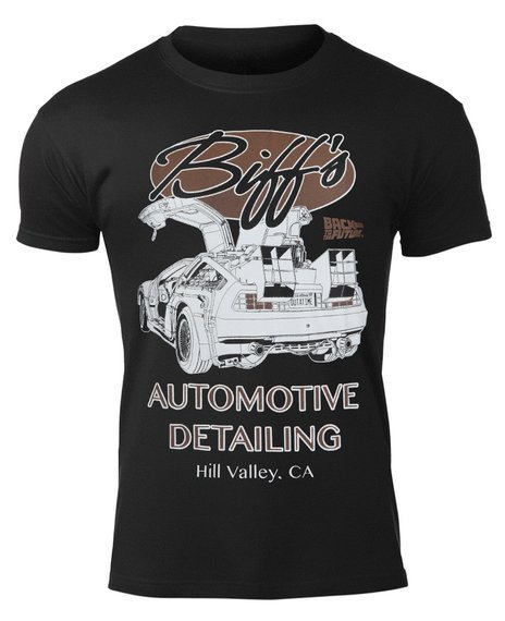 koszulka BACK TO THE FUTURE - BIFF'S AUTOMOTIVE DETAILING