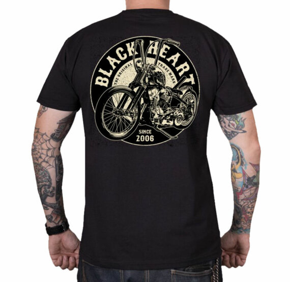 koszulka BLACK HEART - CHOPPER KING