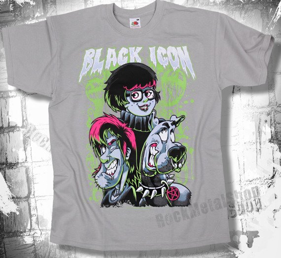 koszulka BLACK ICON - SCOOBY (MICON008 HEATHER GREY)