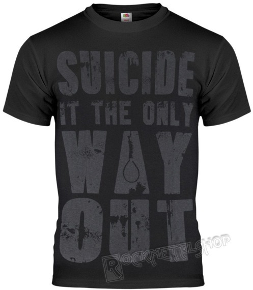 koszulka BLACK ICON - SUICIDE (MICON148 BLACK)