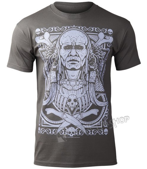 koszulka BLACK ICON - TRIBAL WARRIOR (MICON067 DARK GREY)