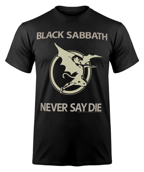 koszulka BLACK SABBATH - NEVER SAY DIE