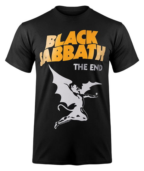 koszulka BLACK SABBATH - THE END COVER LOGO