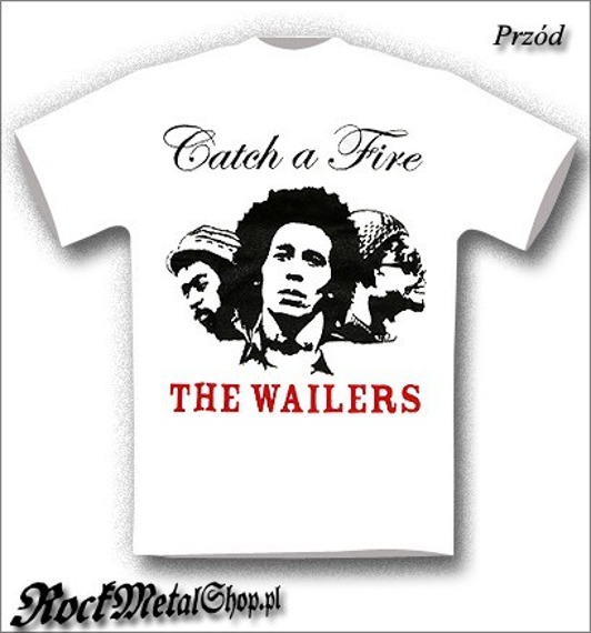 koszulka BOB MARLEY & THE WAILERS‎ - CATCH THE FIRE