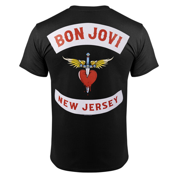 koszulka BON JOVI - NEW JERSEY DAGGER