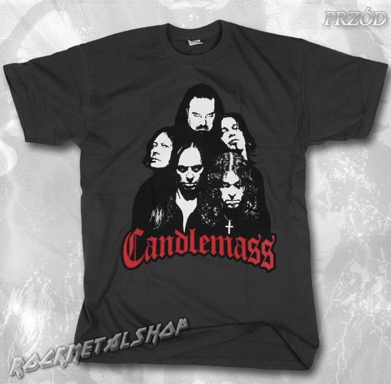 koszulka CANDLEMASS - BAND szara