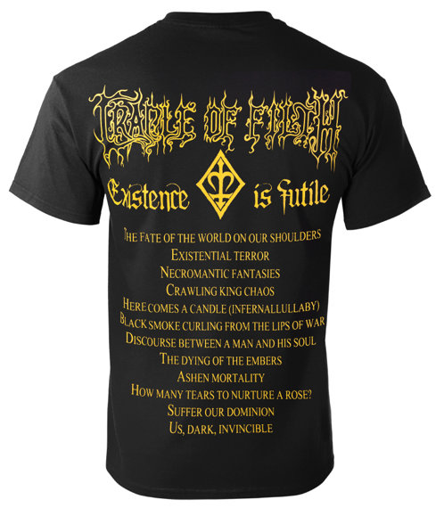 koszulka CRADLE OF FILTH - EXISTENCE IS FUTILE