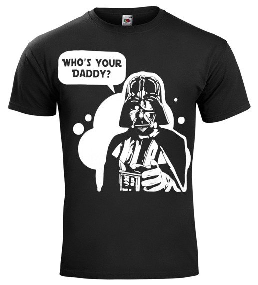 koszulka DARTH VADER - WHO'S YOUR DADDY?