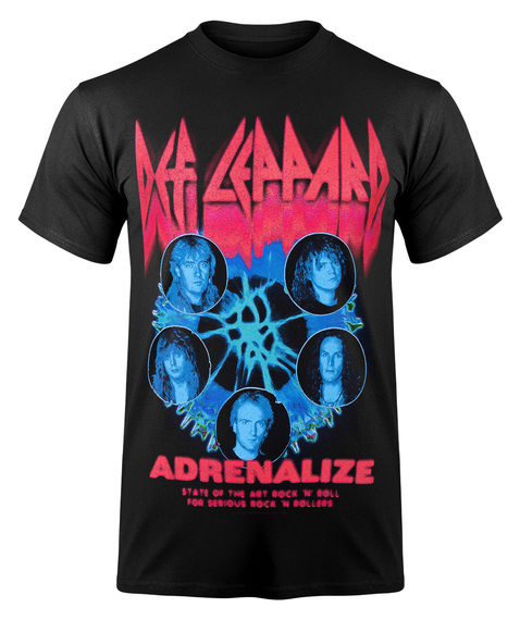 koszulka DEF LEPPARD - ADRENALIZE NORTH AMERICAN TOUR 92