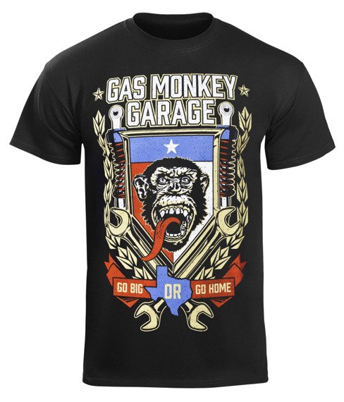 koszulka GAS MONKEY GARAGE - GO BIG OR GO HOME