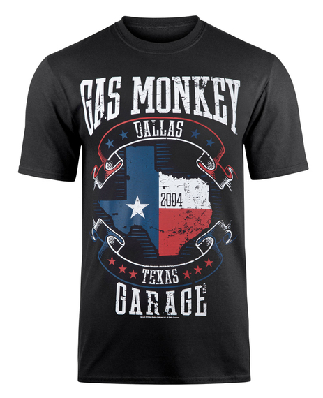 koszulka GAS MONKEY GARAGE - TEXAS FLAG