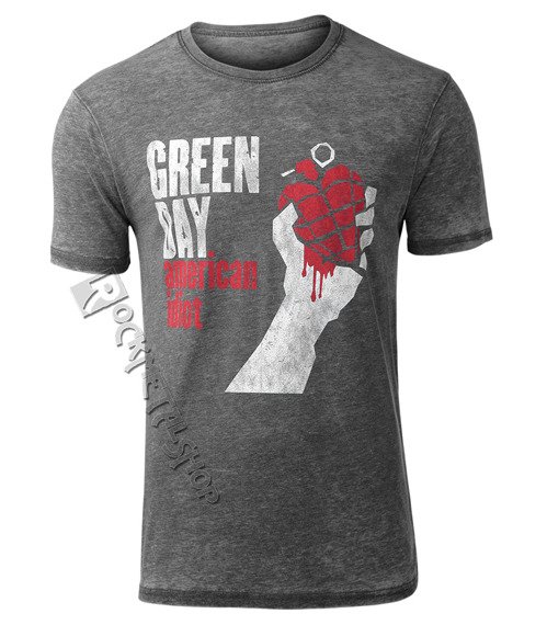 koszulka GREEN DAY - AMERICAN IDIOT VINTAGE