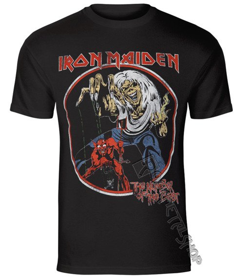 koszulka IRON MAIDEN - THE NUMBER OF THE BEAST VINTAGE