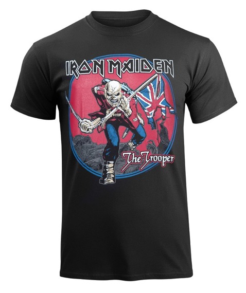 koszulka IRON MAIDEN - TROOPER RED SKY