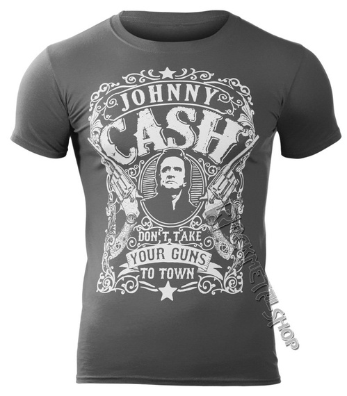 koszulka JOHNNY CASH - DON'T TAKE YOUR GUNS TO TOWN