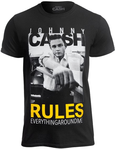 koszulka JOHNNY CASH - RULES EVERYTHING