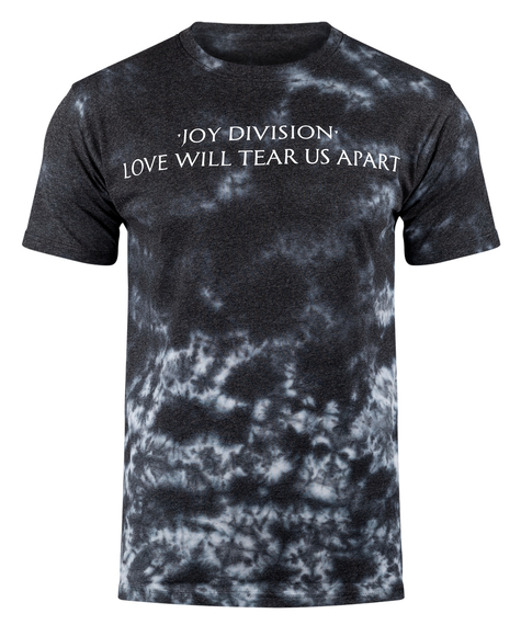 koszulka JOY DIVISION - TEAR US APART TEXT, barwiona