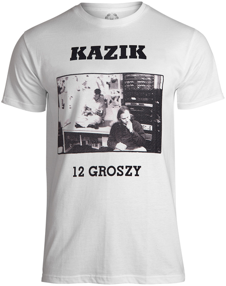 koszulka KAZIK - 12 GROSZY BIAŁA