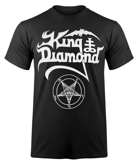 koszulka KING DIAMOND - WHITE LOGO