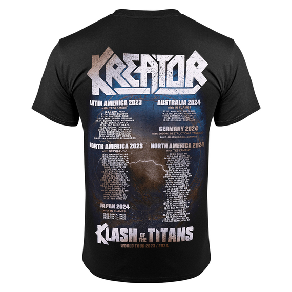 koszulka KREATOR - KLASH WORLD TOUR