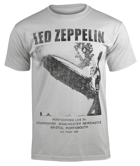 koszulka LED ZEPPELIN - UK TOUR 1969 LZ1