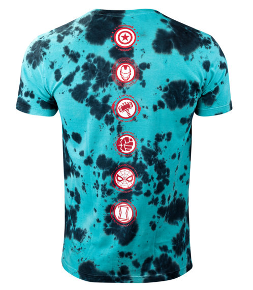 koszulka MARVEL - TIE DYE ICON