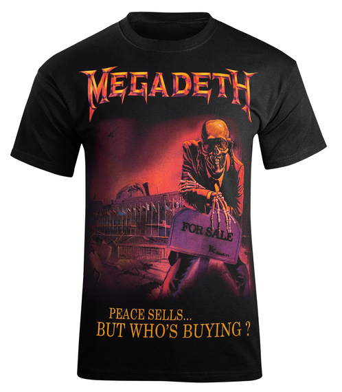 koszulka MEGADETH - PEACE SELLS... BUT WHO'S BUYING?