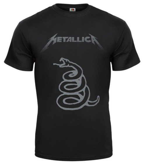 koszulka METALLICA - BLACK ALBUM SNAKE