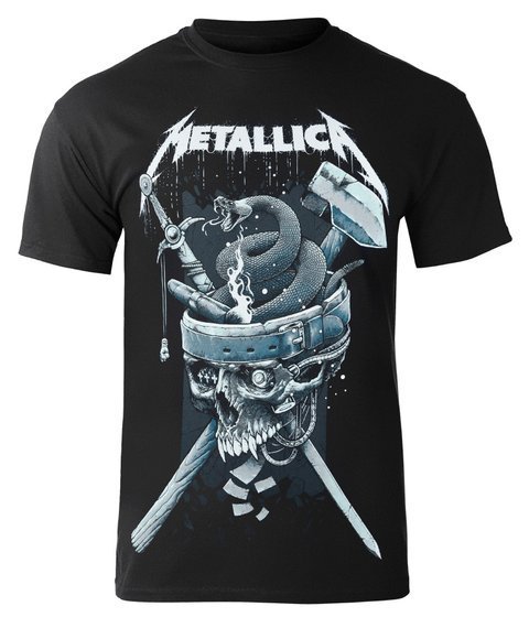 koszulka METALLICA - HISTORY WHITE LOGO