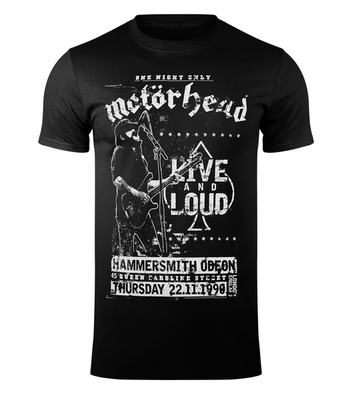 koszulka MOTORHEAD - LIVE AND LOUD