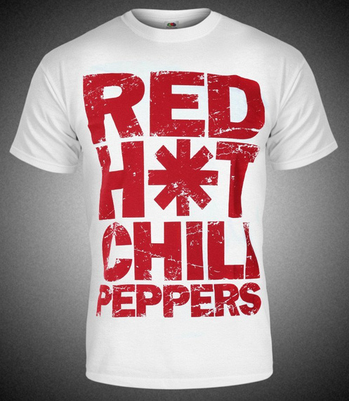 koszulka RED HOT CHILI PEPPERS biała