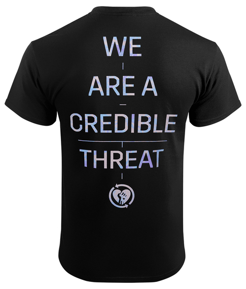 koszulka RISE AGAINST - IRIDESCENT CREDIBLE THREAT