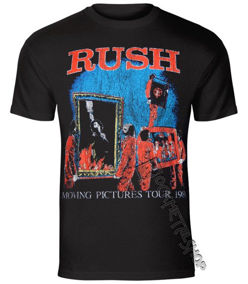 koszulka RUSH - MOVING PICTURES 1981 TOUR