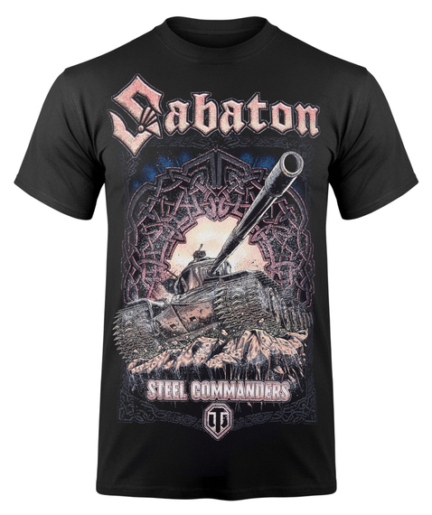 koszulka SABATON - WORLD OF TANKS STEEL COMMANDERS 