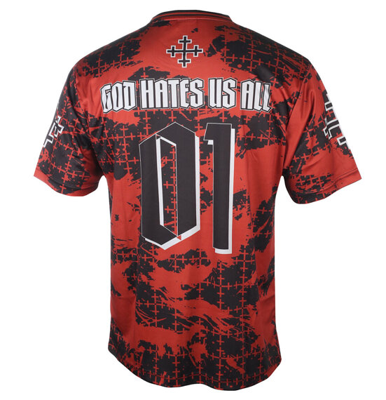 koszulka SLAYER - GOD HATES US ROCK FC, techniczna