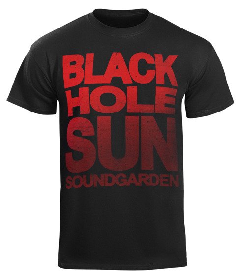 koszulka SOUNDGARDEN - BLACK HOLE SUN