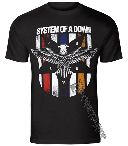 koszulka SYSTEM OF A DOWN - EAGLE COLOURS