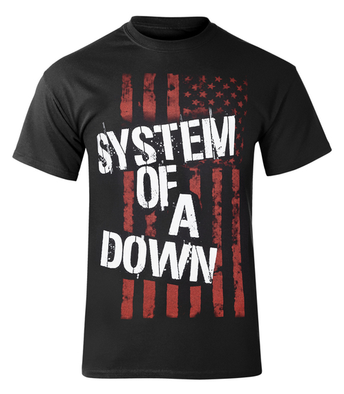 koszulka SYSTEM OF A DOWN - FLAG