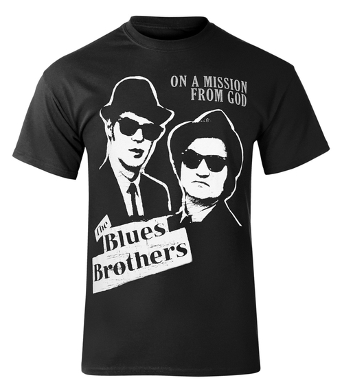 koszulka THE BLUES BROTHERS - ON A MISSION FROM GOD