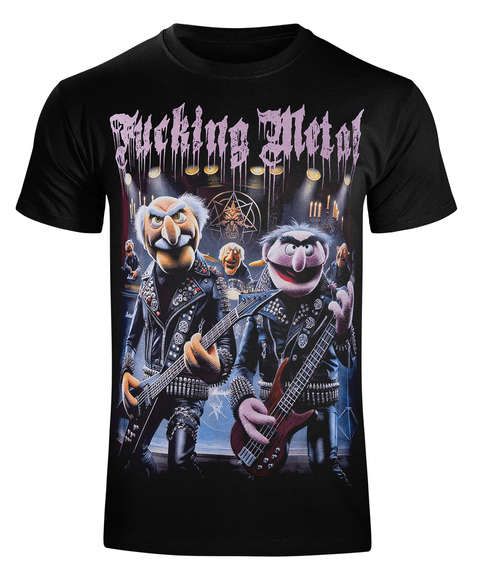 koszulka THE MUPPETS - FUCKING METAL