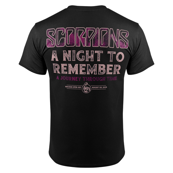 koszulka THE SCORPIONS - A NIGHT TO REMEMBER