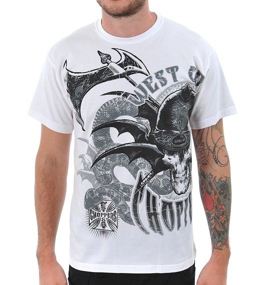 koszulka WEST COAST CHOPPERS - BATTLE white