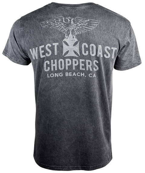 koszulka WEST COAST CHOPPERS - EAGLE VINTAGE, barwiona