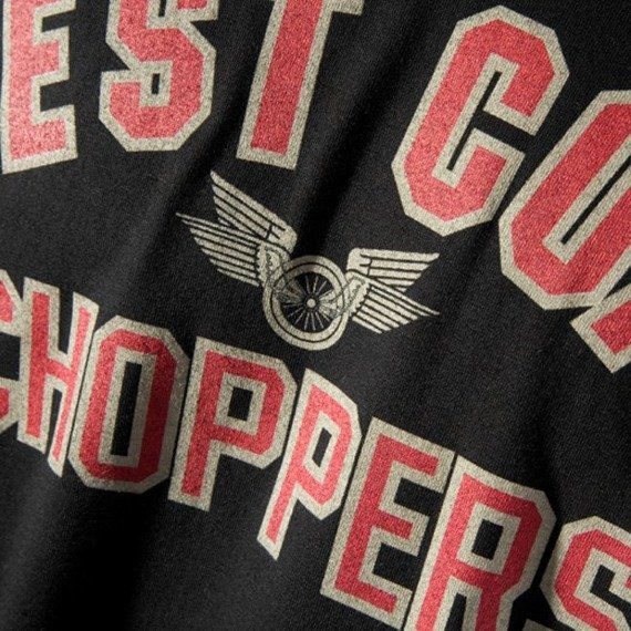 koszulka WEST COAST CHOPPERS - WINGS czarna