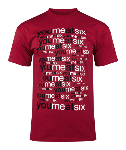 koszulka YOU ME AT SIX - REPEATING LOGO 