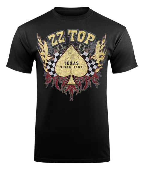 koszulka ZZ TOP - RACE FLAG BLACK