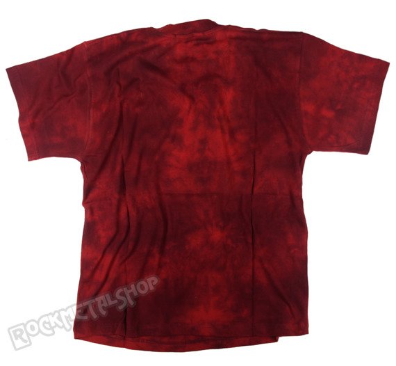 koszulka barwiona RUNNING BEAR / RED