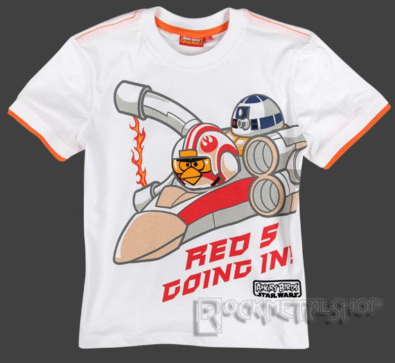 koszulka dla dzieci ANGRY BIRDS STAR WARS - REDS GOING IN