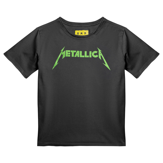 koszulka dla dzieci METALLICA - NEON